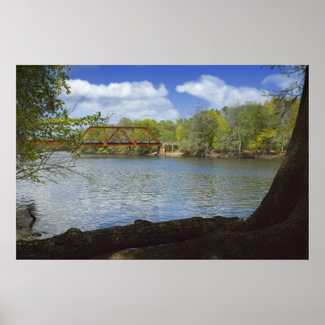 Poster Tricot ferroviaire Suwannee River Imprimer (Devant)