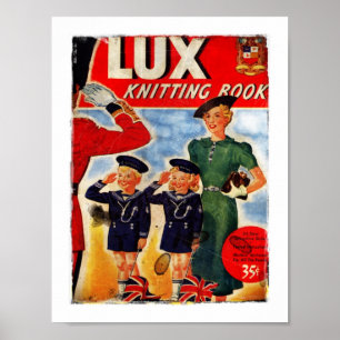 Poster Tricot Patriotique Enfants Motifs