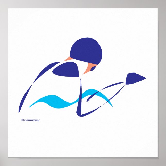 Poster Tricoter Abstrait 1 (Devant)