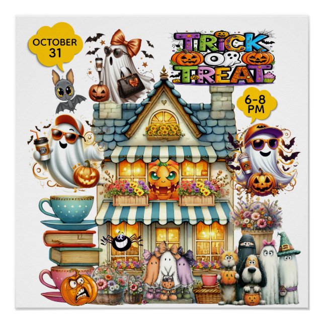 Poster Tricoter ou traiter ou TRUNK ou traiter (Devant)