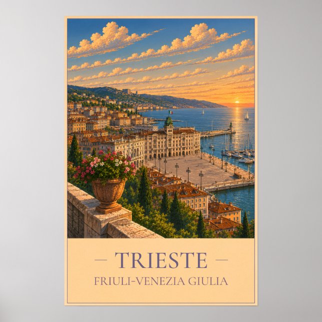 Poster Trieste (Devant)