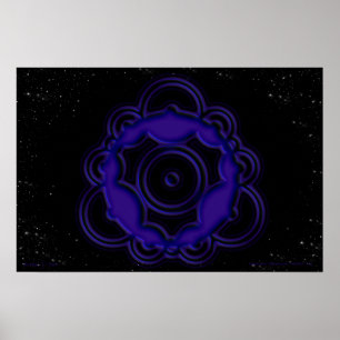 Poster Trigonométrique de Pythagore, espace-temps