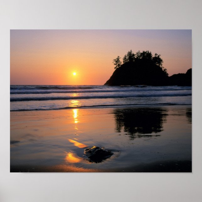 Poster Trinidad State Beach, Californie. États-Unis Mer (Devant)