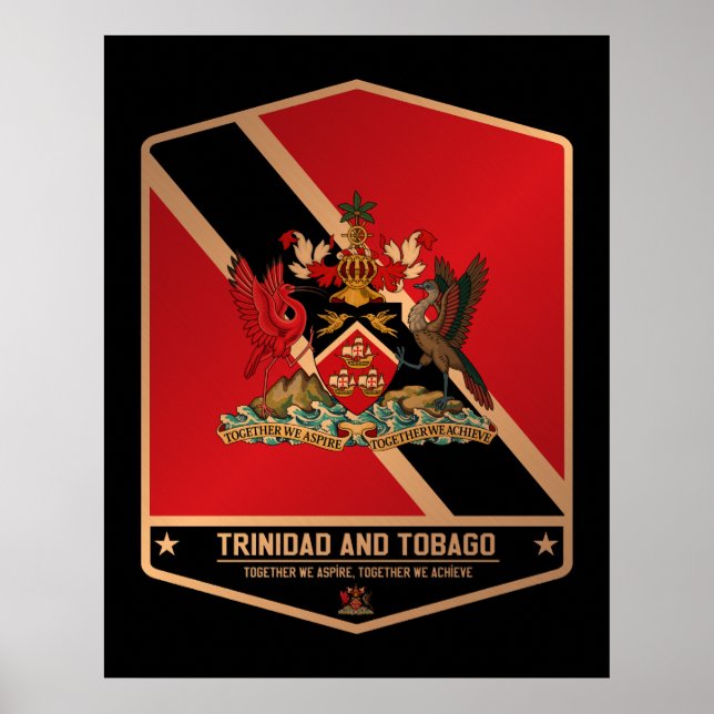 Poster Trinité-et-Tobago (Devant)
