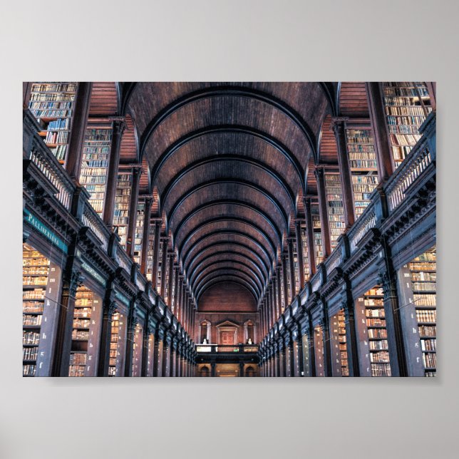 Poster Trinity College Library - Dublin, Irlande (Devant)