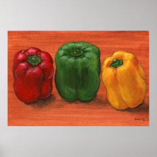 Poster Trio Bell Pepper