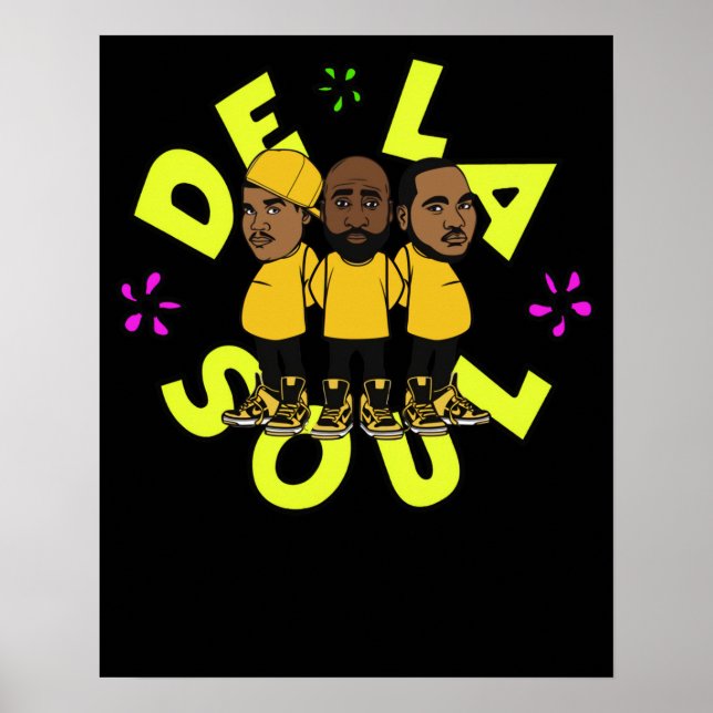 Poster Trio De La Soul (Devant)