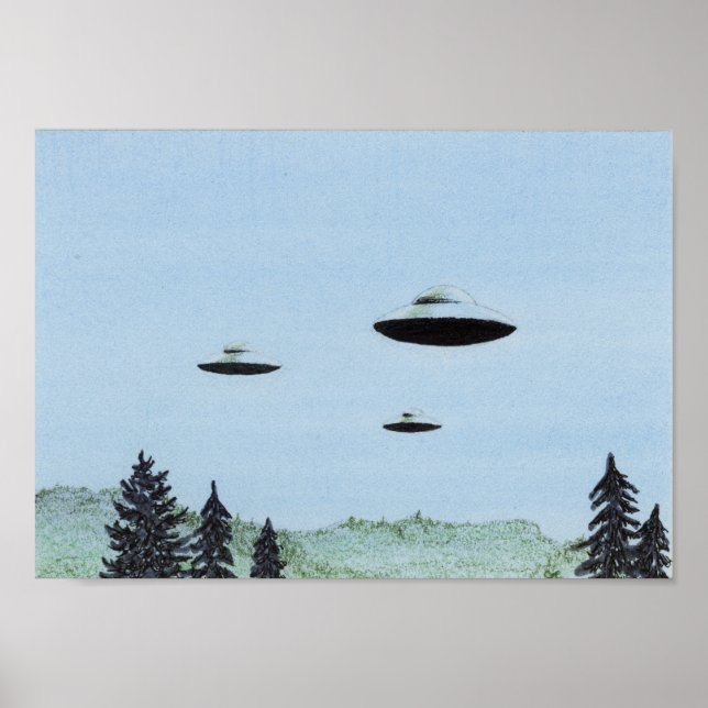 Poster Trio UFO (Devant)