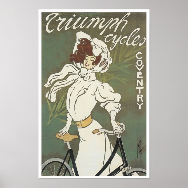 Poster Triomphe Cycles Covernage (Devant)
