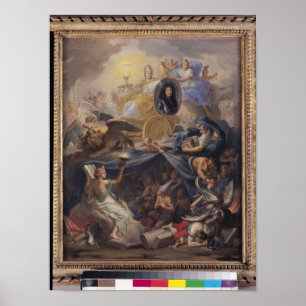 Poster Triomphe de la religion, 1686