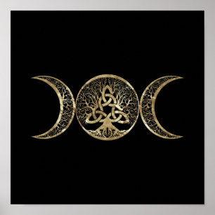 Poster Triple Lune Triquetra