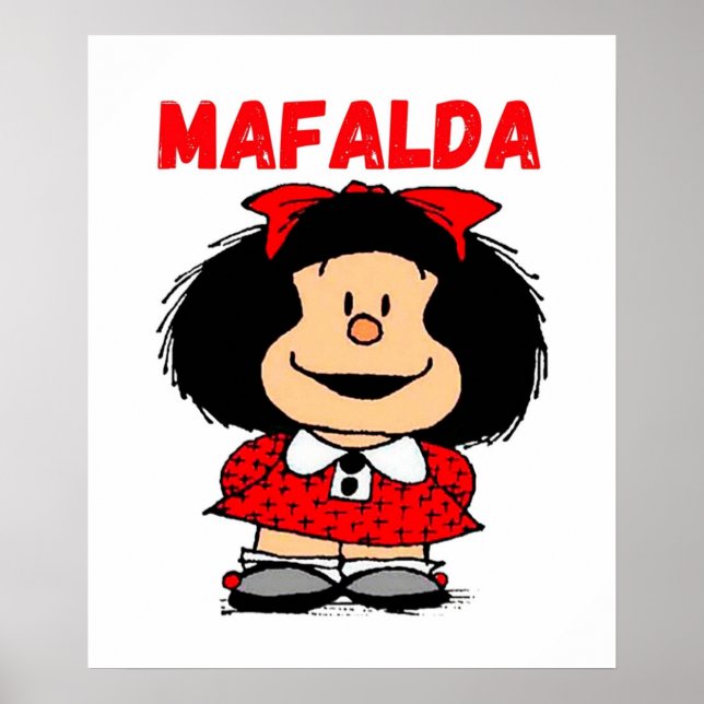 Poster triple mafalda (Devant)