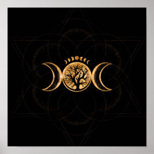 Poster Triple Moon