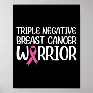 Poster Triple Négatif Cancer du Sein Le Guerrier Pi