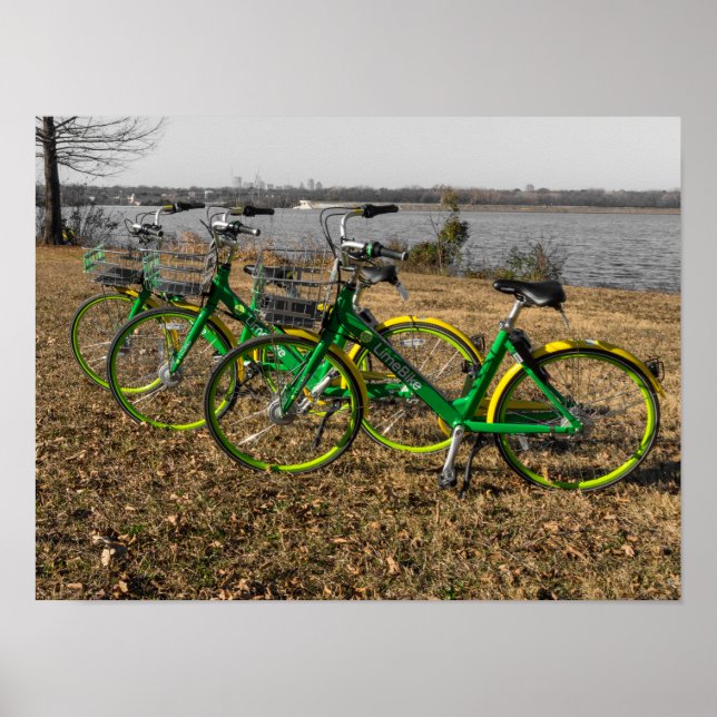 Poster Triplés de vélos (Devant)