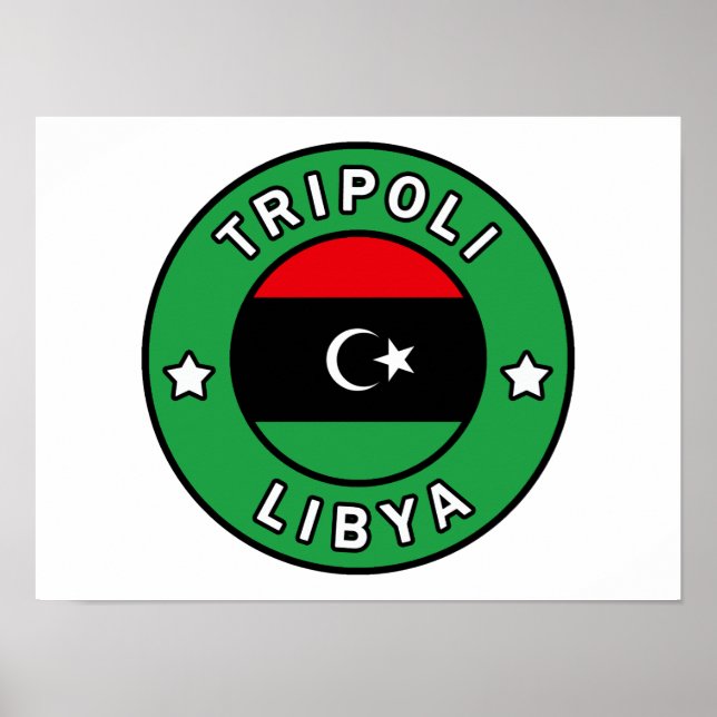 Poster Tripoli Libye (Devant)
