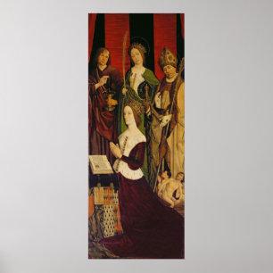 Poster Triptyque de Moïse et de Bush brûlant