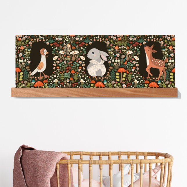 Poster Triptyque Floral Boho de la forêt (Créateur téléchargé)