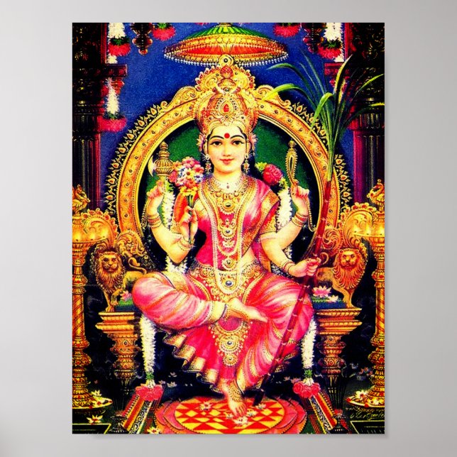 Poster Tripura Sundari (Lalita) (Devant)