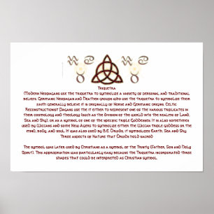 Poster Triquetra