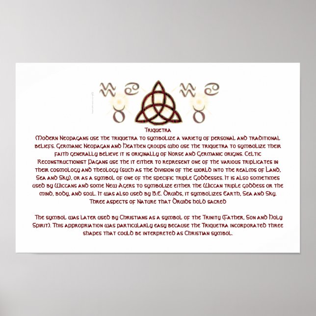 Poster Triquetra (Devant)
