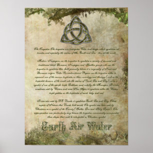 Poster Triquetra informationnel