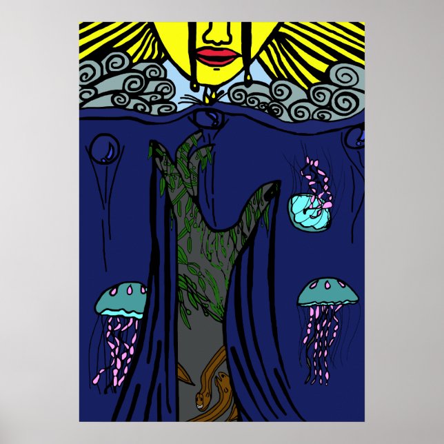 Poster Triston couleur (Devant)