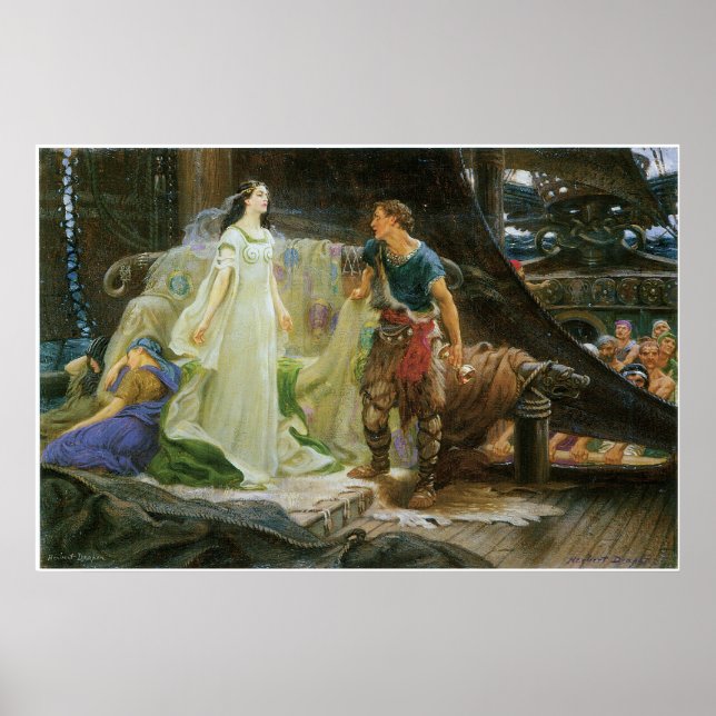 Poster Tristram et Yseult (Devant)