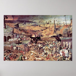Poster Triumph Of Death By Bruegel D. Ä. Pieter