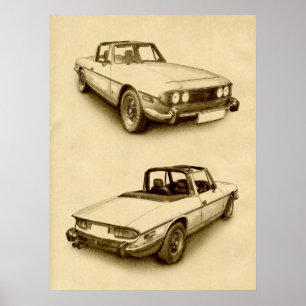 Poster Triumph Stag