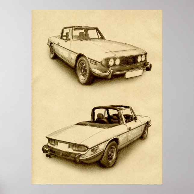 Poster Triumph Stag (Devant)