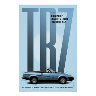 Poster Triumph TR7