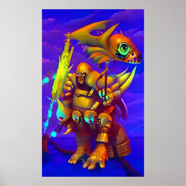 Poster Troglymight - Ken Gage Art (Devant)