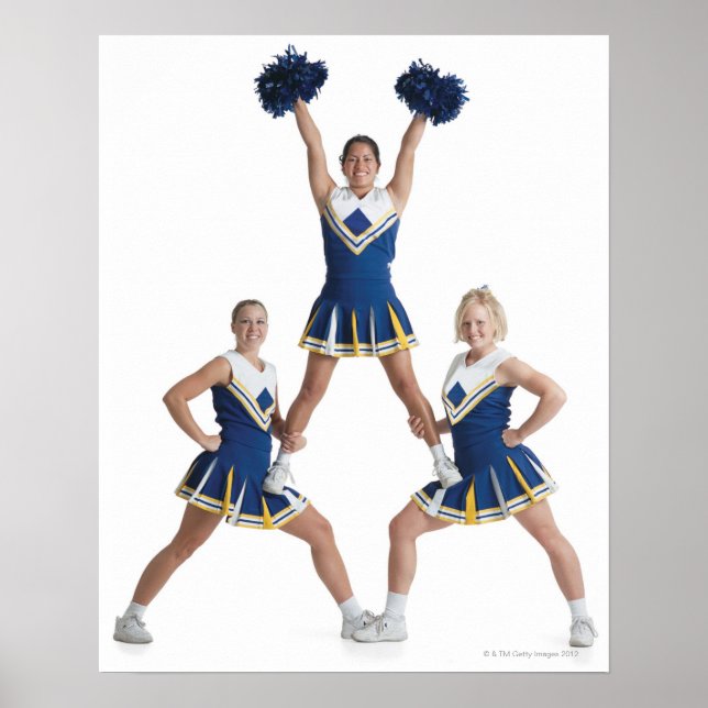 Poster trois adolescentes chanteuses caucasiennes (Devant)