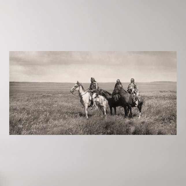 Poster Trois chefs Blackfoot (Devant)