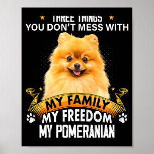 Poster Trois choses avec lesquelles vous ne plaisantez pa