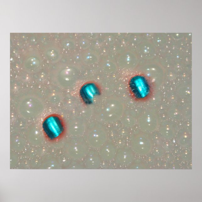 Poster Trois Doigts Dans La Mousse (Devant)