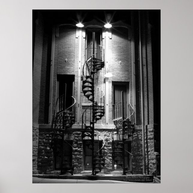 Poster Trois Escaliers (Devant)