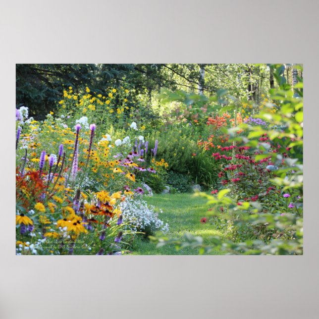 Poster Trois Jardins Rencontrés (Devant)