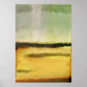 Poster Trois ligne peinture abstraite de Digitals