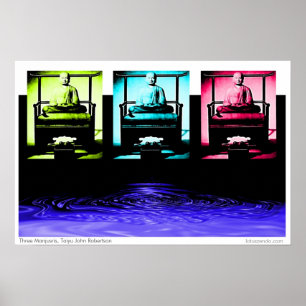 Poster trois manjusris