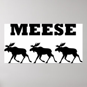Poster Trois Meese drôle