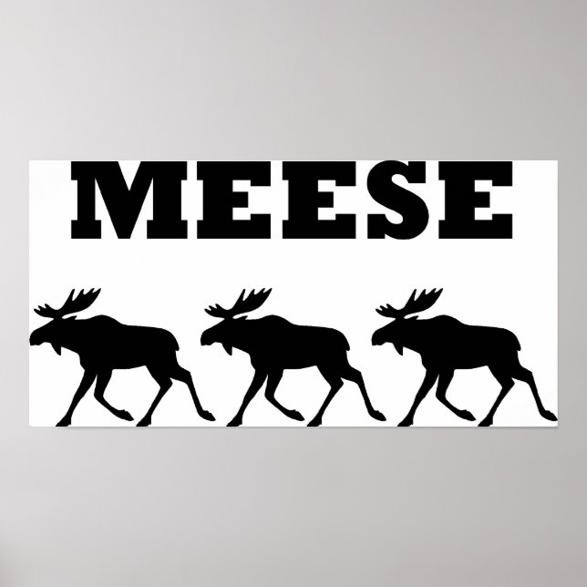 Poster Trois Meese drôle (Devant)