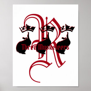 Poster Trois mousquetaires avec Knight Initial