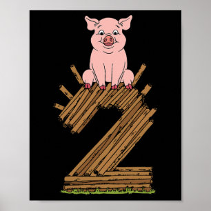 Poster Trois Petits Cochon 2 Costume Facile Enfants Homme