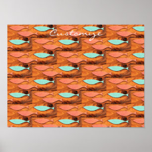Poster Trois poissons Motif Thunder_Cove