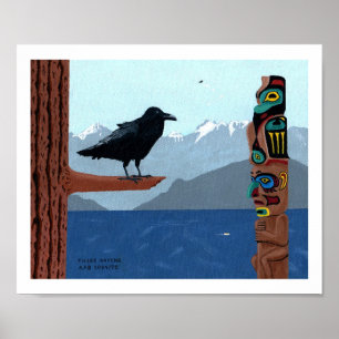 Poster Trois ravens