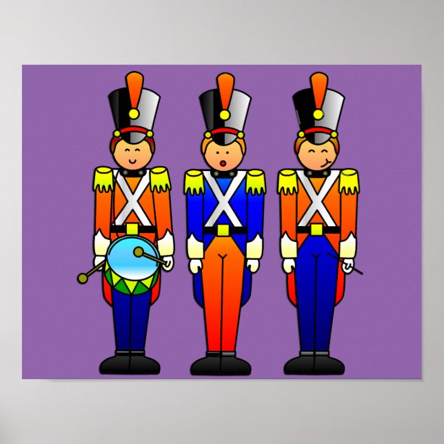 Poster Trois soldats du Smart Toy sur la Parade (Devant)