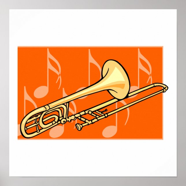 Poster Trombone (Devant)