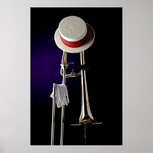 Poster Trombone Jazz